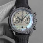 JH Swiss Replica Omega Speedmaster Chronograph Dark Side of the Moon Watch Grey Dial